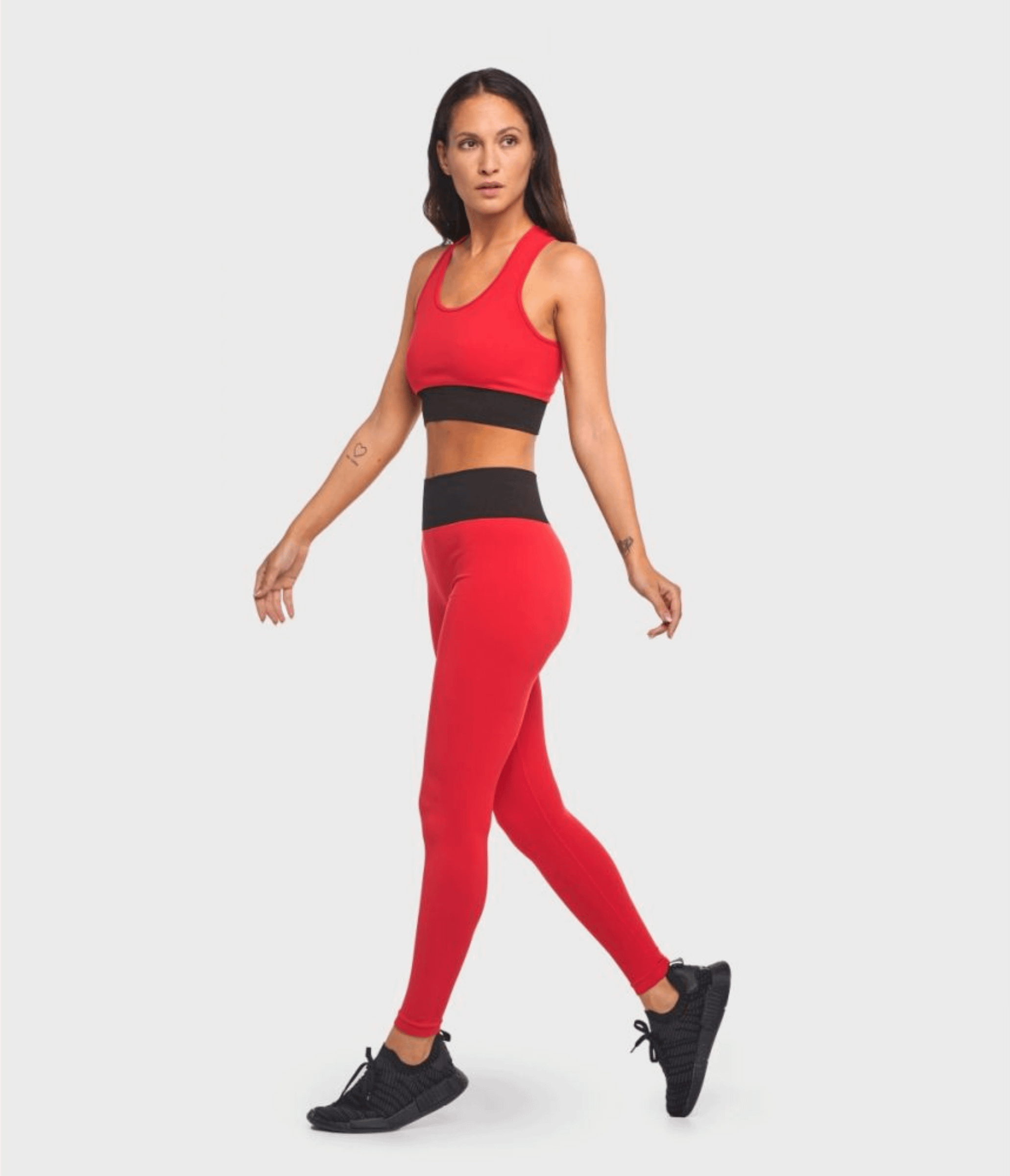 LEGGINGS SPORTIVO RIVINGTON - BRB – BRIGHT RED/BLACK