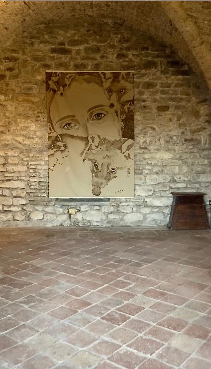 Installazione nella Cripta di Poggio San Marcello (AN)