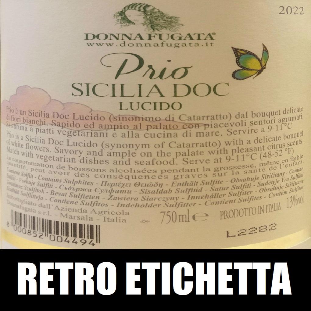 VINO LUCIDO SICILIA DOC PRIO DONNAFUGATA 0,75 LT