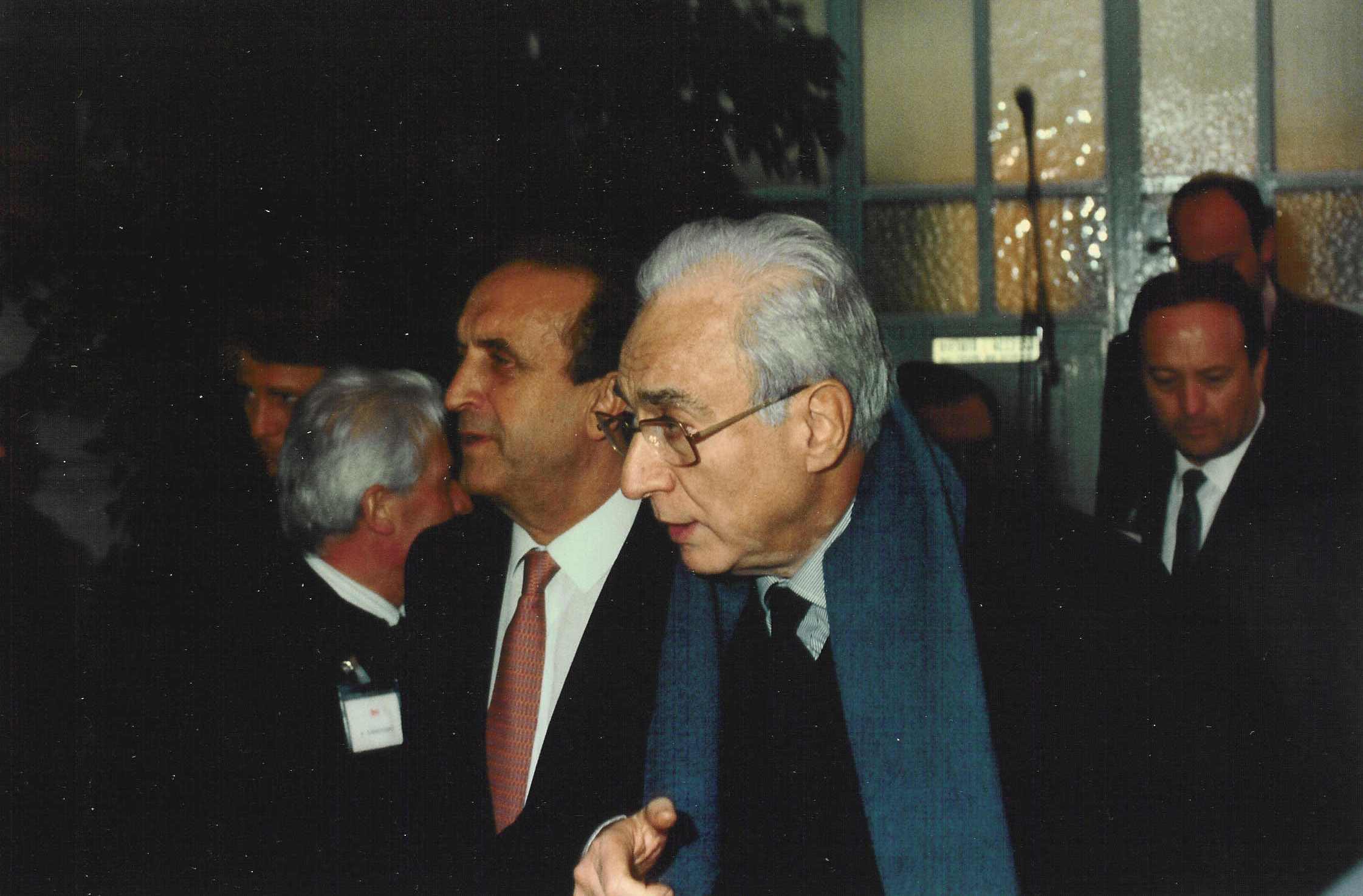 Senatore Giancarlo Ruffino, Presidente Francesco Cossiga