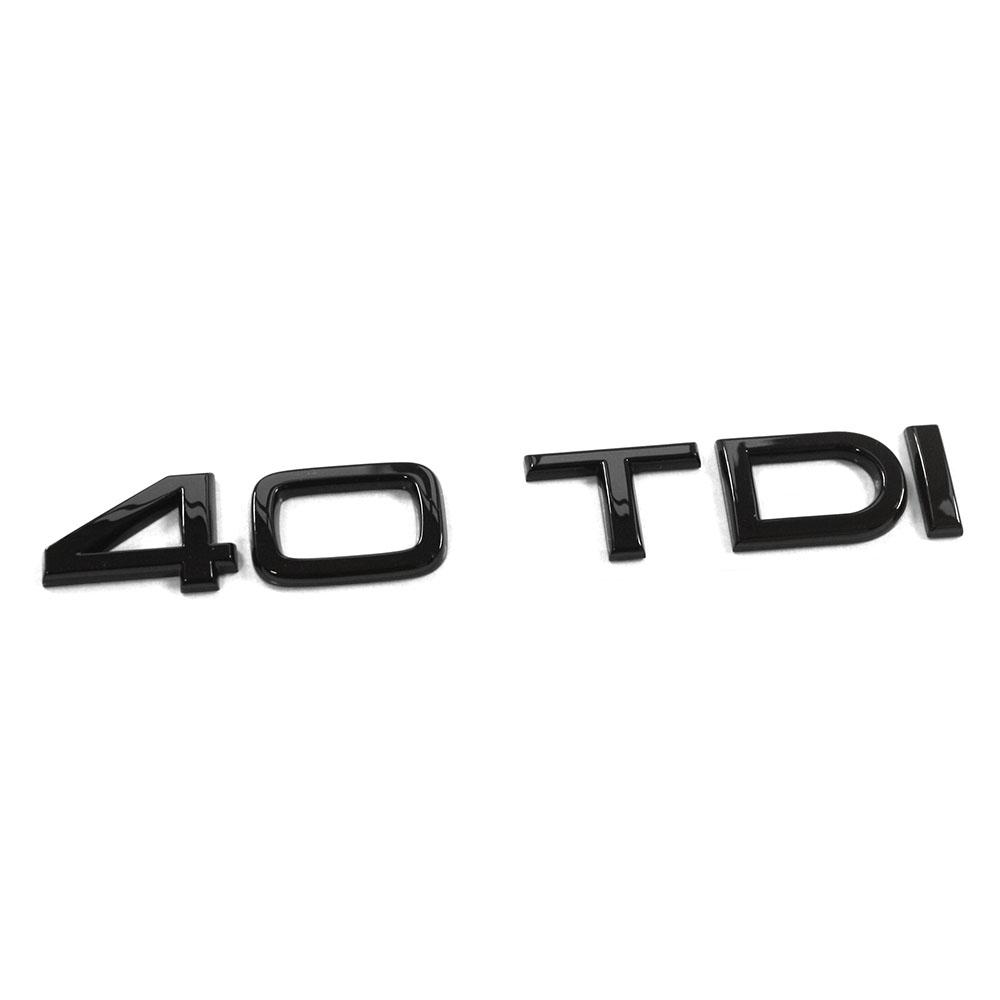 Emblema adesivo posteriore logo 40 TDI originale Audi