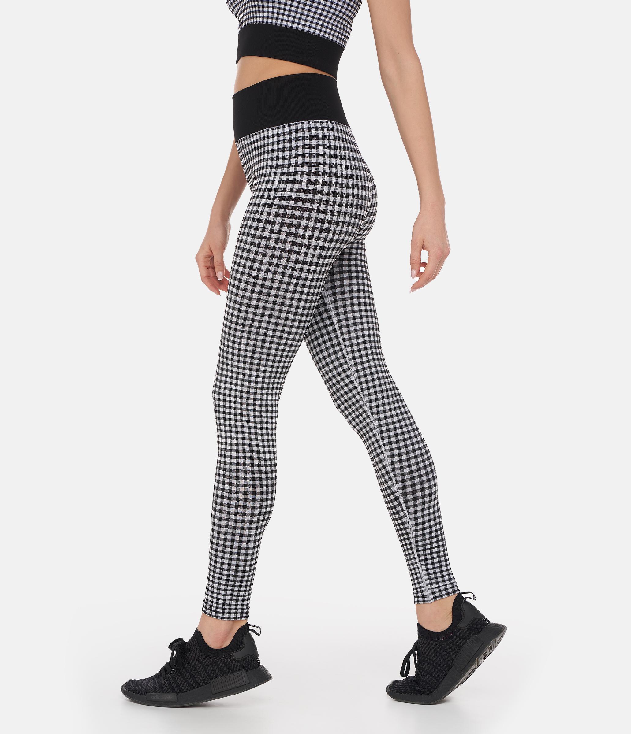 LEGGINGS SUTTON – VICHY – BLACK AND WHITE