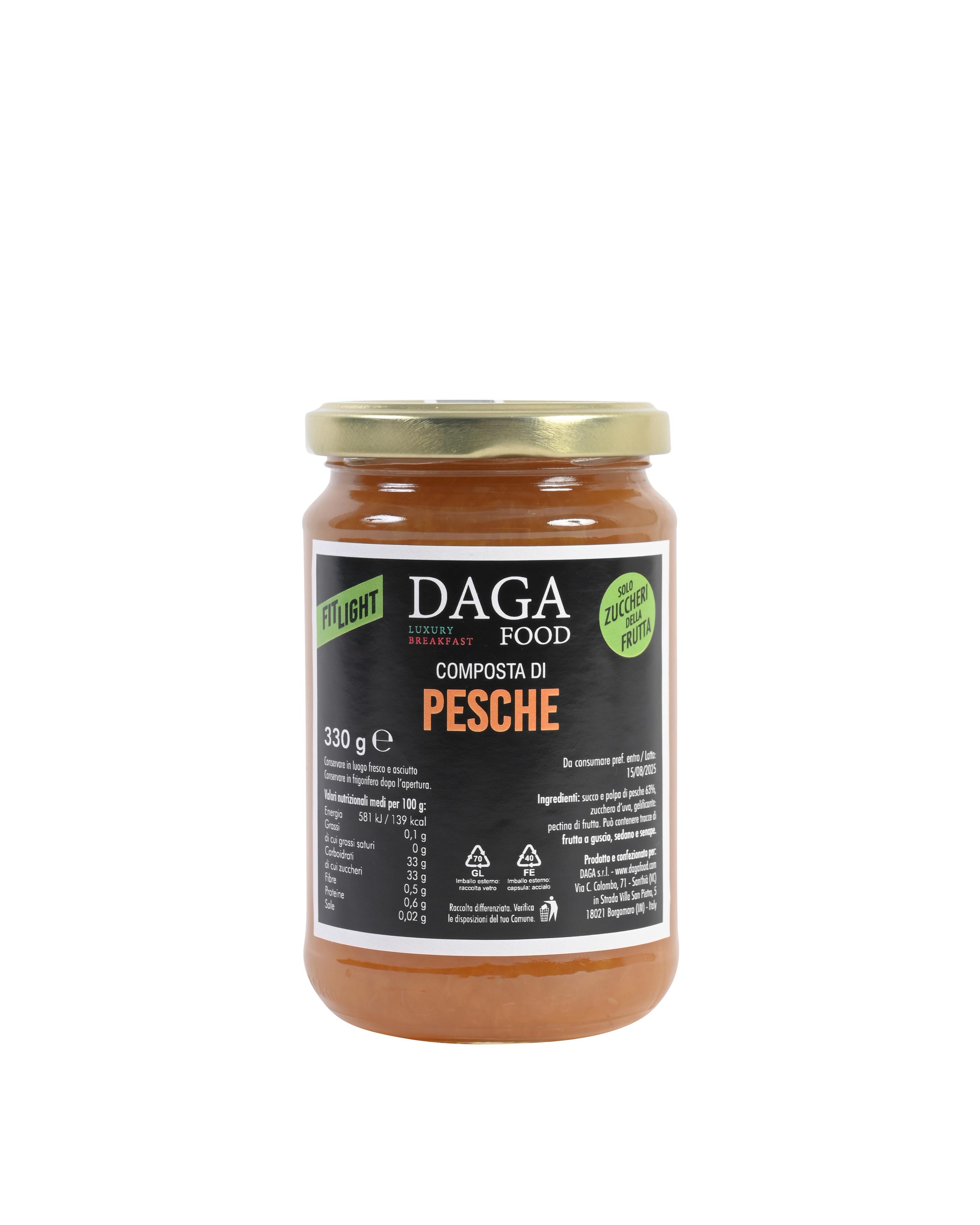Composta di PESCHE 330g