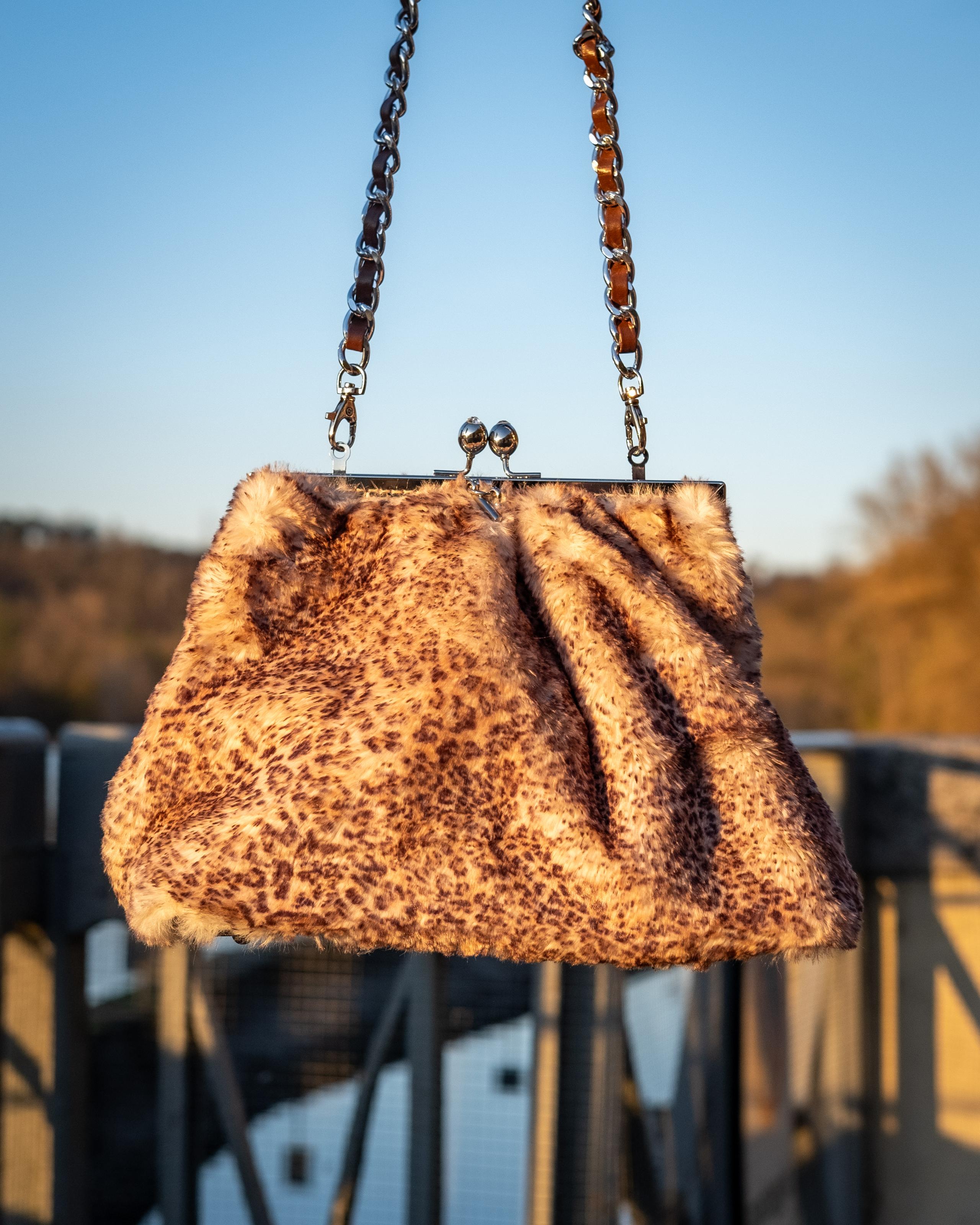 Leopard Beige Bag