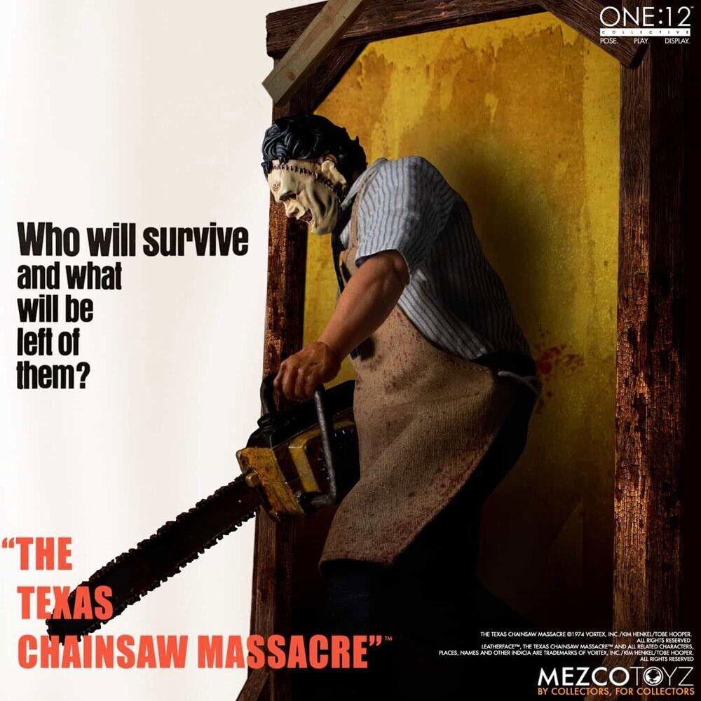 Mezco ONE:12 LEATHERFACE Texas Chainsaw Massacre DELUXE 1/2 FIGURE