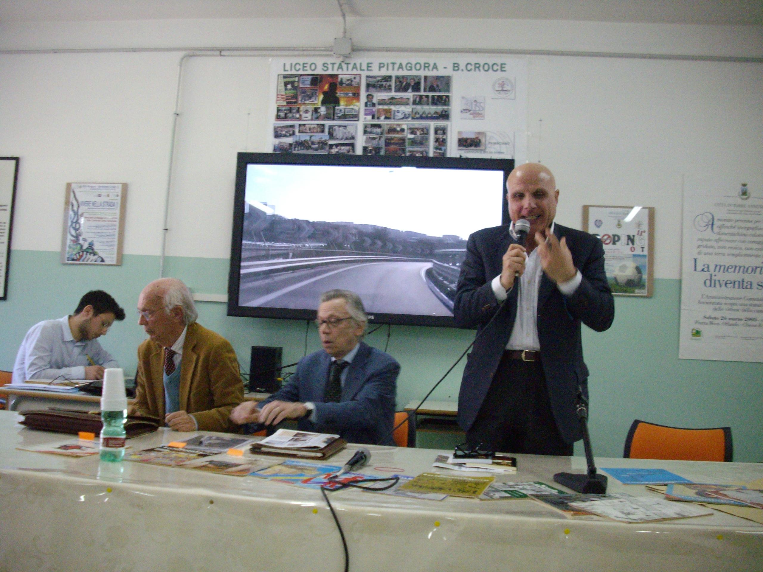 Incontro con gli studenti ed il sindaco di Torre Annunziata (NA) su Giancarlo Siani