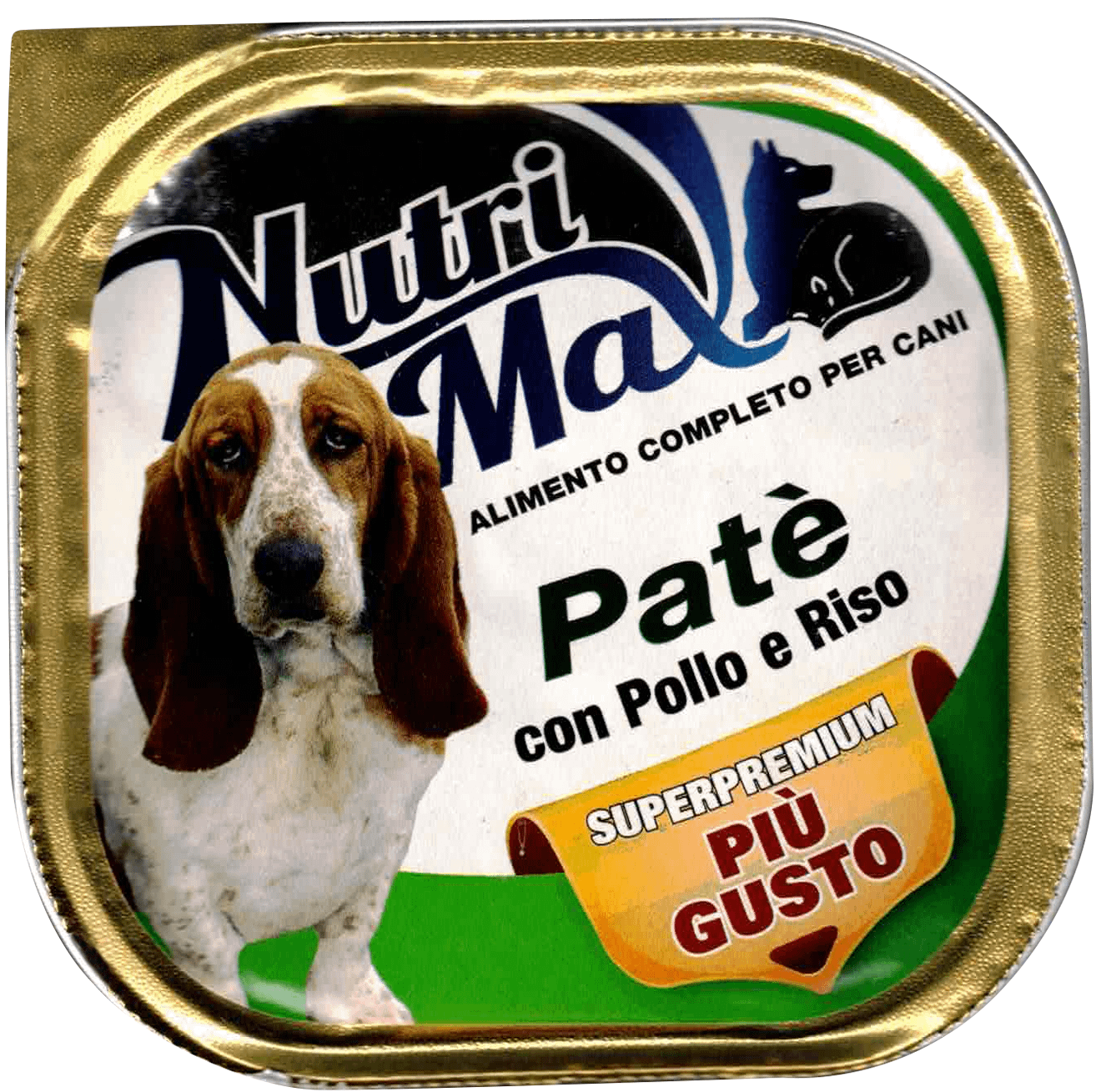 NUTRIMAX Mix 4 gusti PATE' CANI: Agnello Anatra Riso Pollo Carote Cavallo Riso