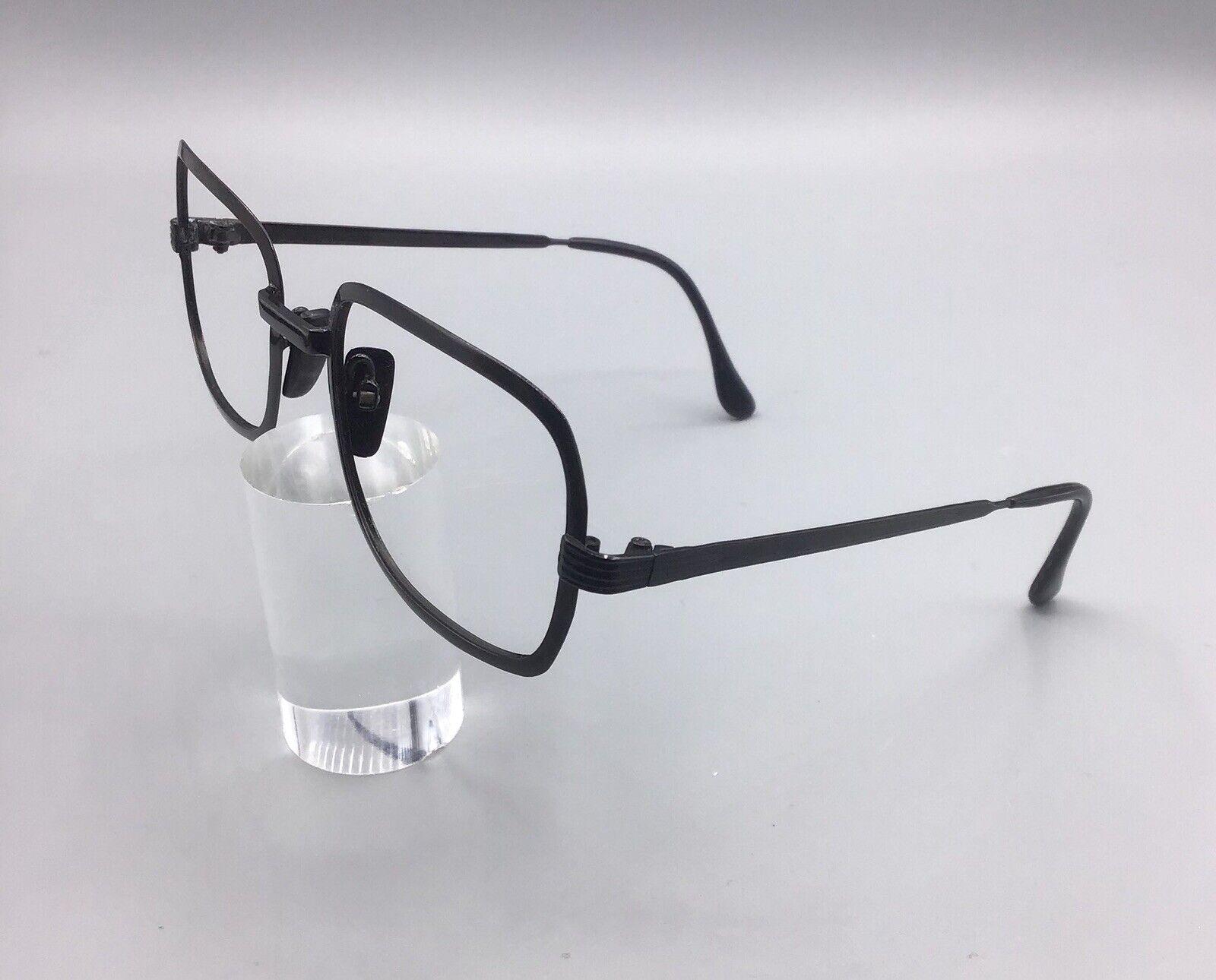 Metalflex occhiale vintage eyewear frame brillen lunettes +case black
