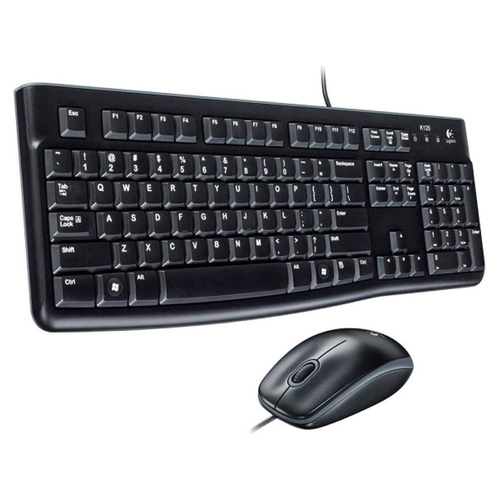 LOGITECH MK120 USB KEYBOARD AND MOUSE COMBO