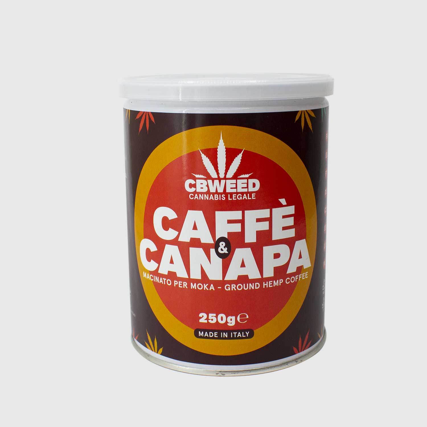 CAFFÈ ALLA CANAPA MACINATO PER MOKA