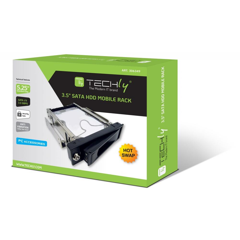 Cassetto Estraibile per HDD SATA 3,5'' TECHly