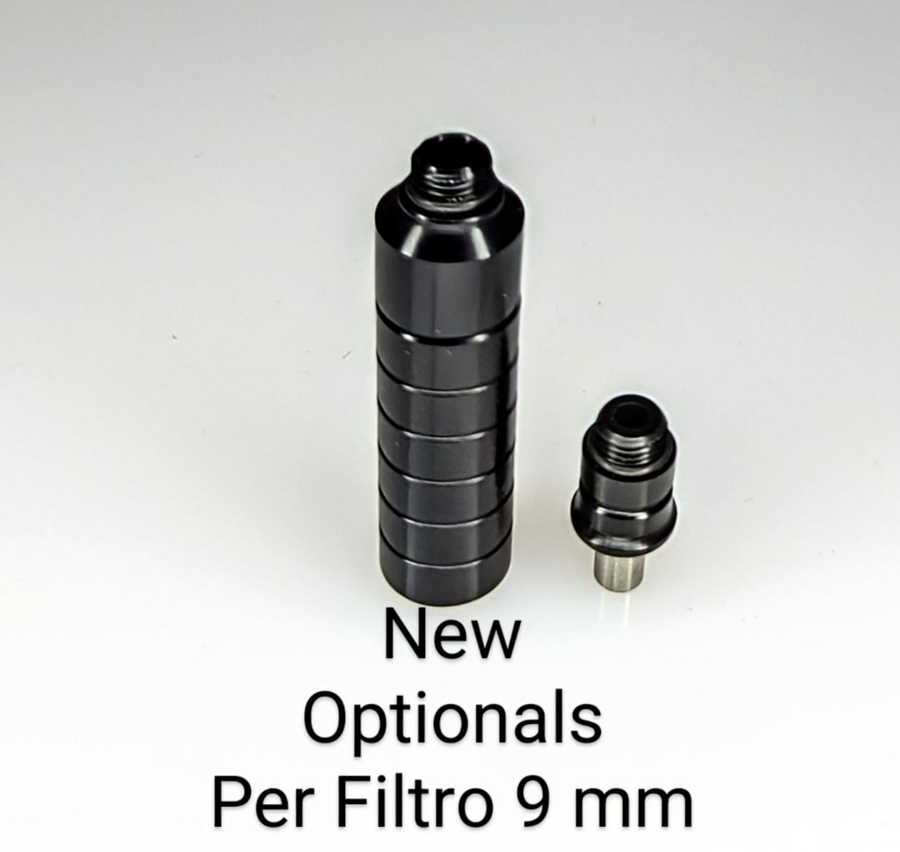 Optionals Filtro 9 mm per Bud Of Steel/Titan e Toscosteel /toscopoker