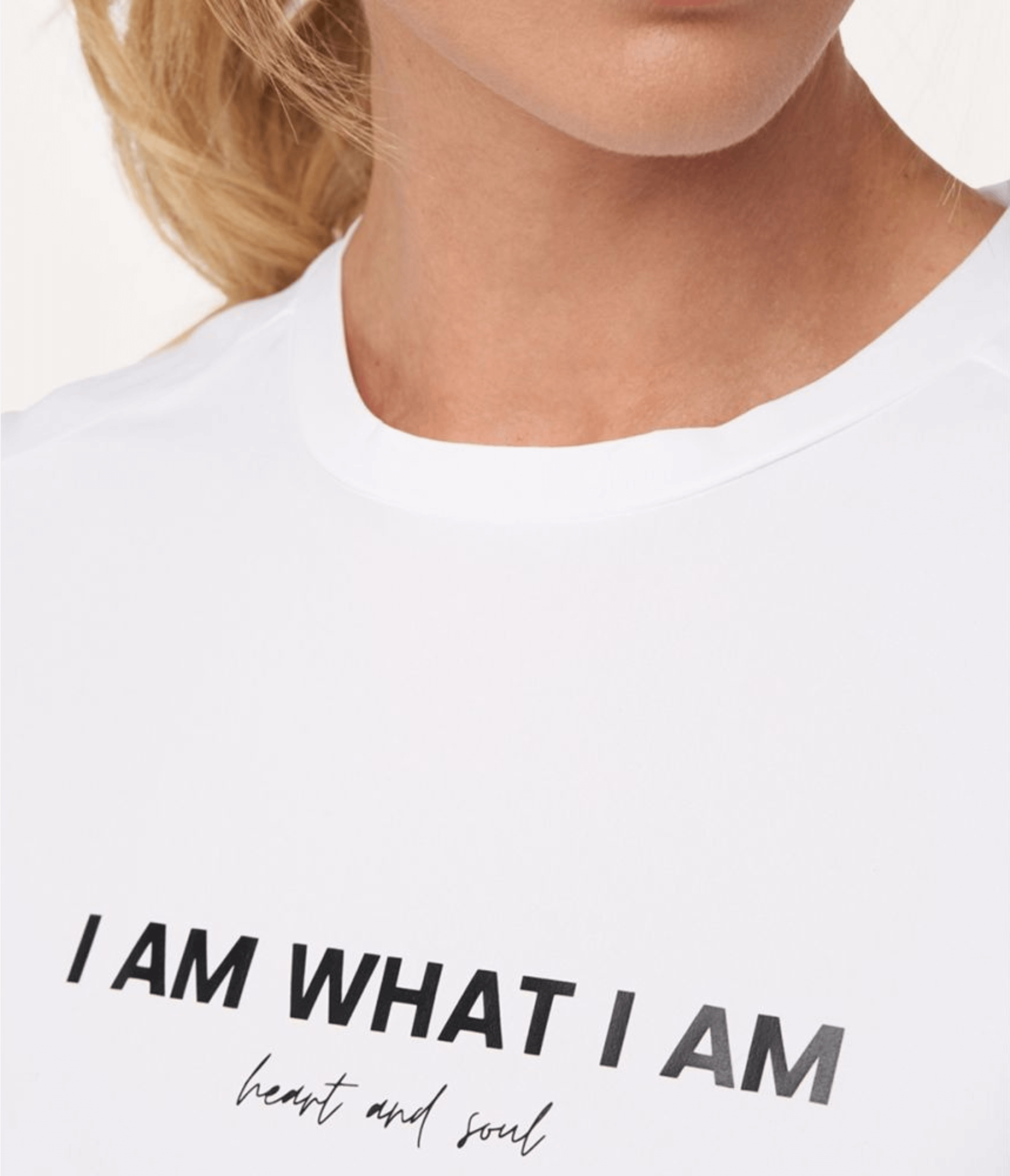 T-SHIRT CAPRI WHITE - LIMITED EDITION - I AM WHAT I AM