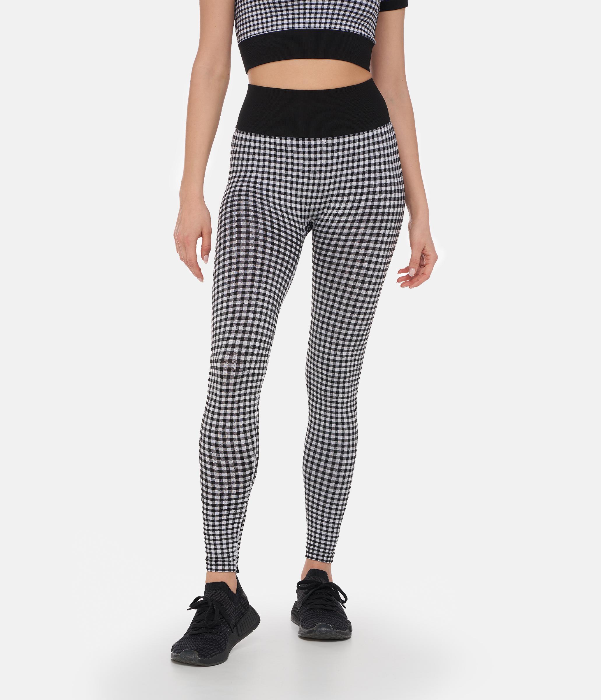 LEGGINGS SUTTON – VICHY – BLACK AND WHITE