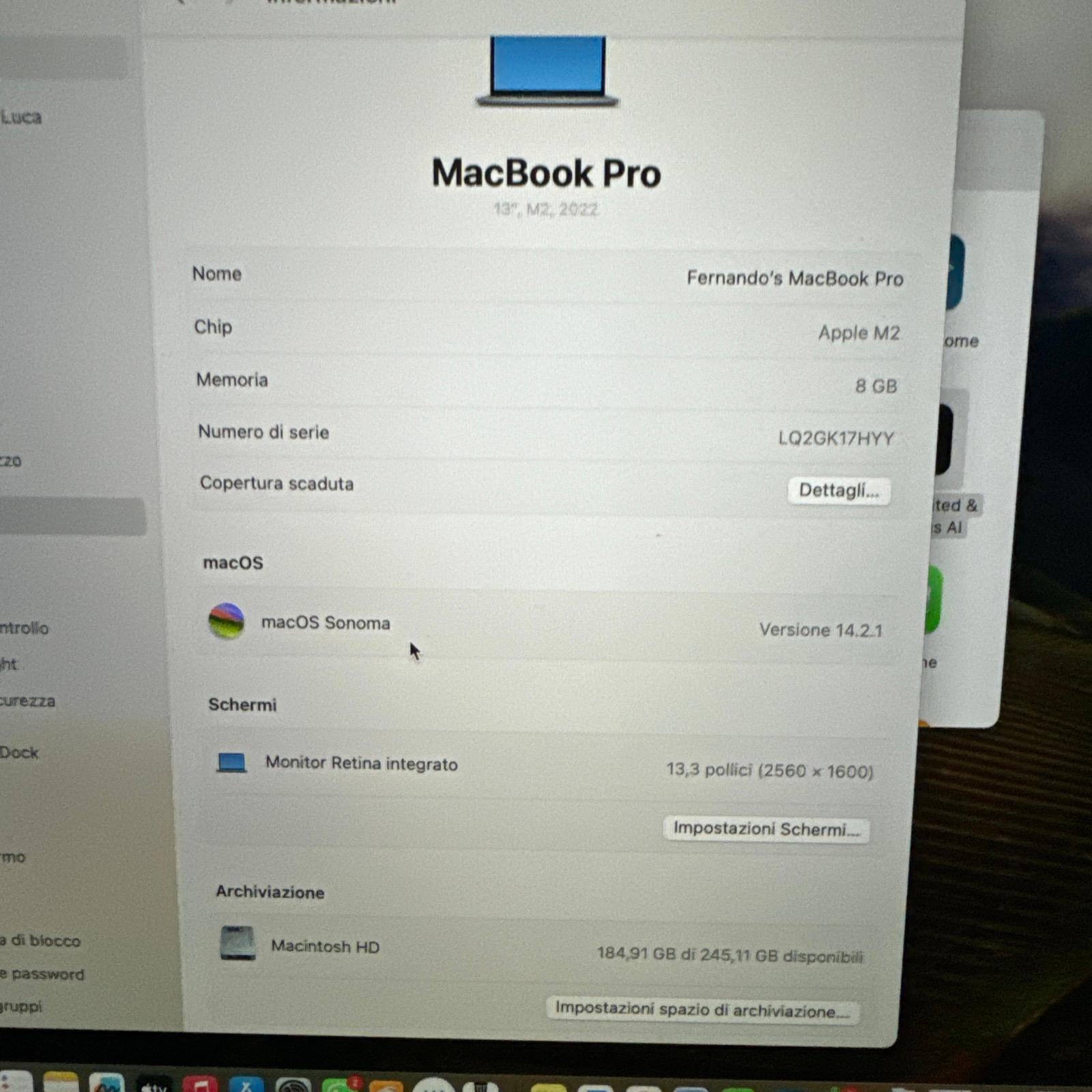 MacBook Pro 13 2022 M2