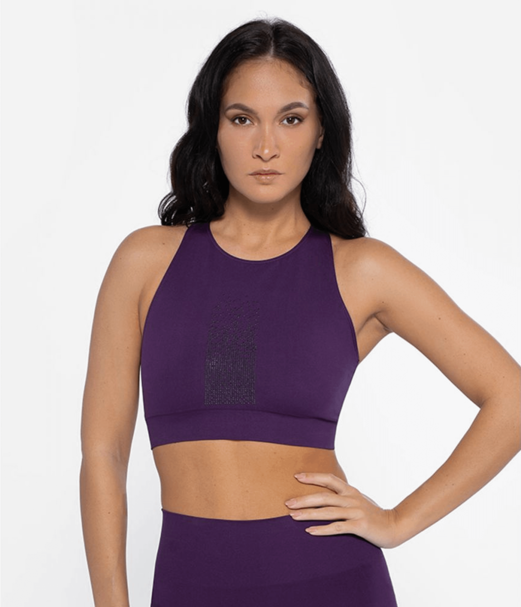 TOP RIVIERA TUXEDO PURPLE