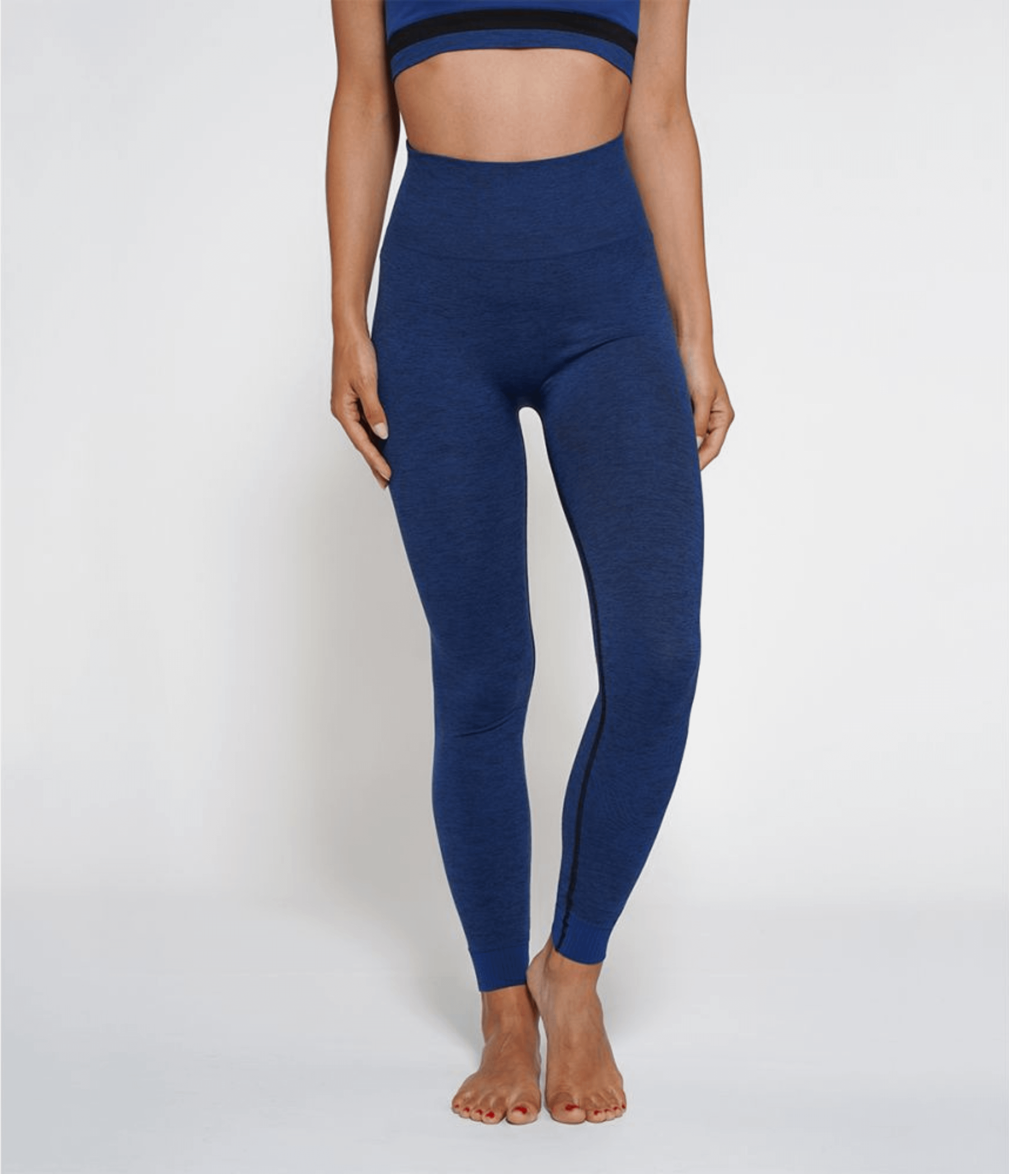 LEGGINGS MARAIS SCRATCHED ELEMENTS - SEAMLESS - UNDERWATER