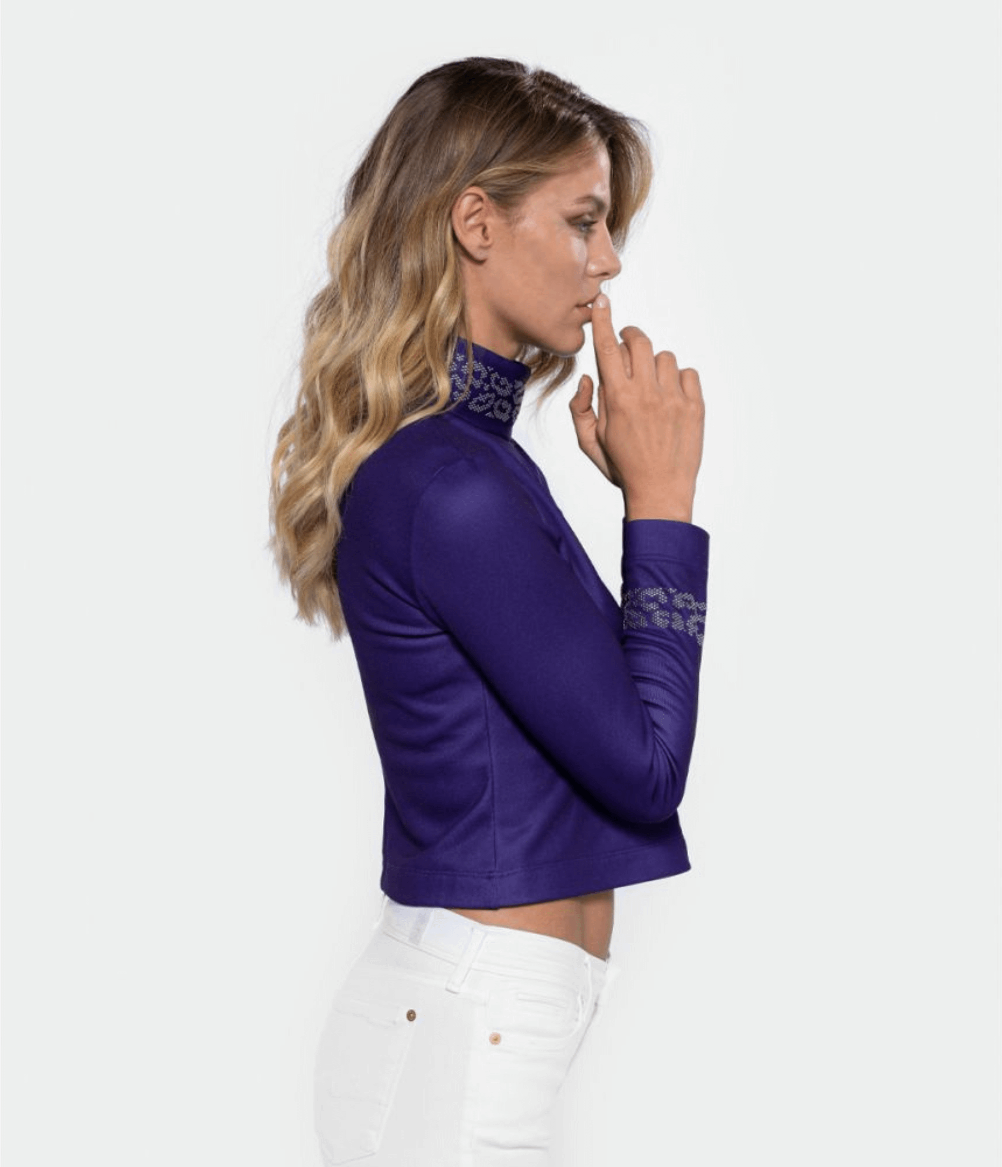 FELPA KARA LEO LINE - PURPLE