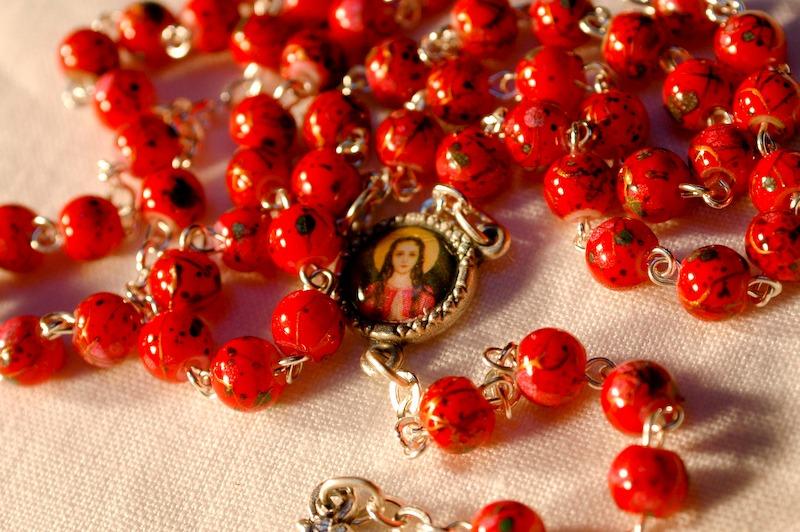 Rosary Beads St. Philomena - various colours