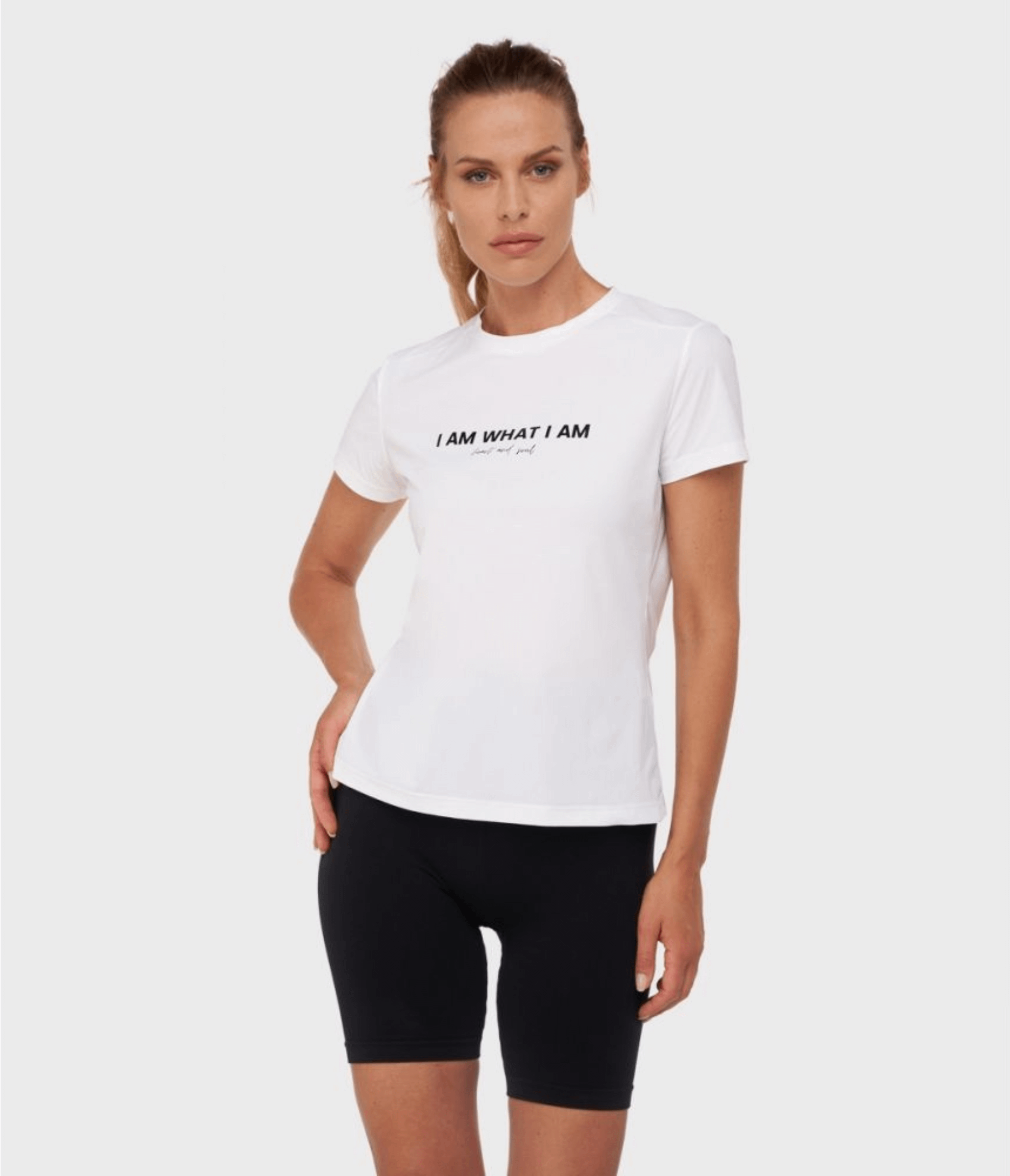 T-SHIRT CAPRI WHITE - LIMITED EDITION - I AM WHAT I AM