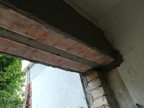 Realizzazione architrave