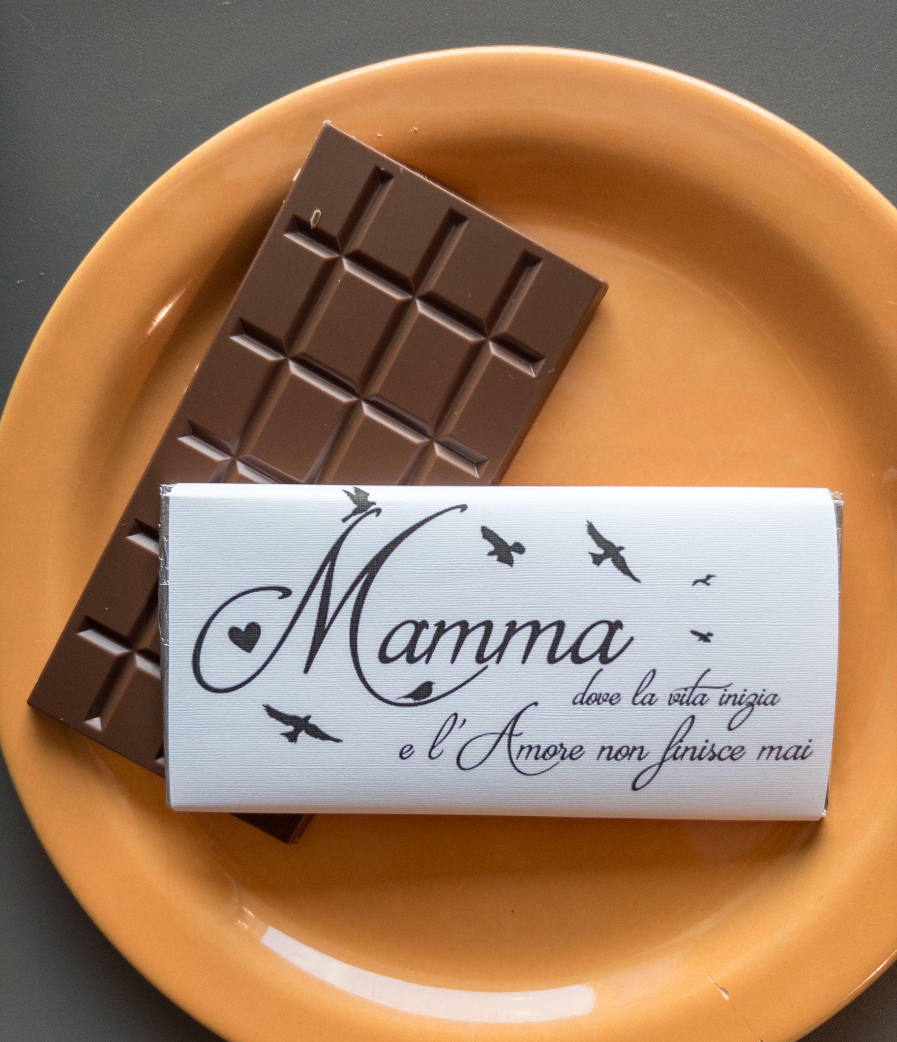 "Per te mamma" cioccolato personalizzato regalo festa della mamma