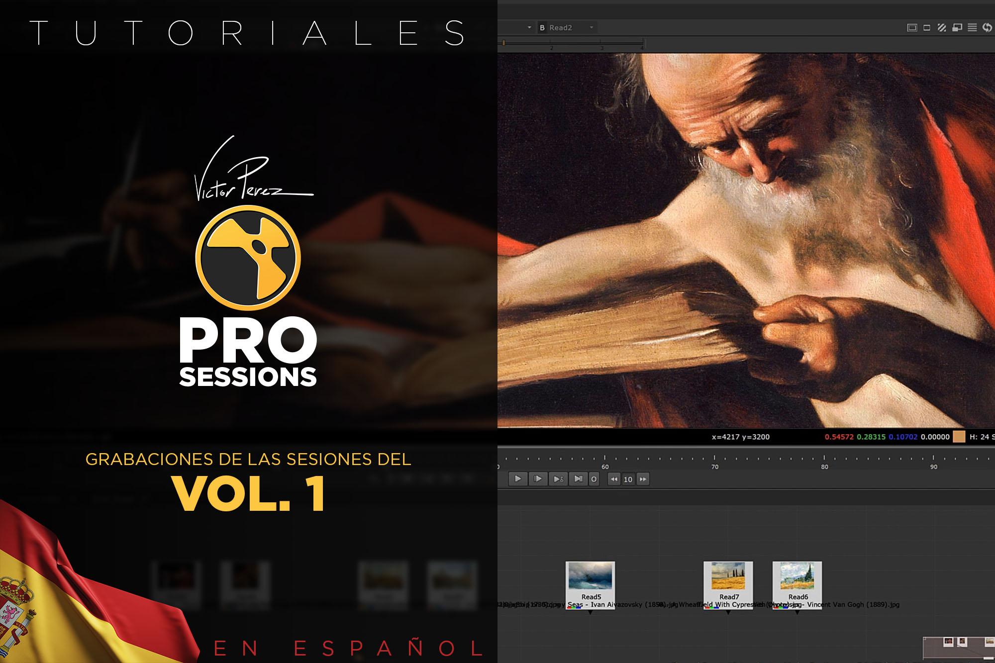 Video Tutorials: Nuke™ Compositing PRO SESSIONS en Español Vol. 1 - Grabaciones de las Sesiones