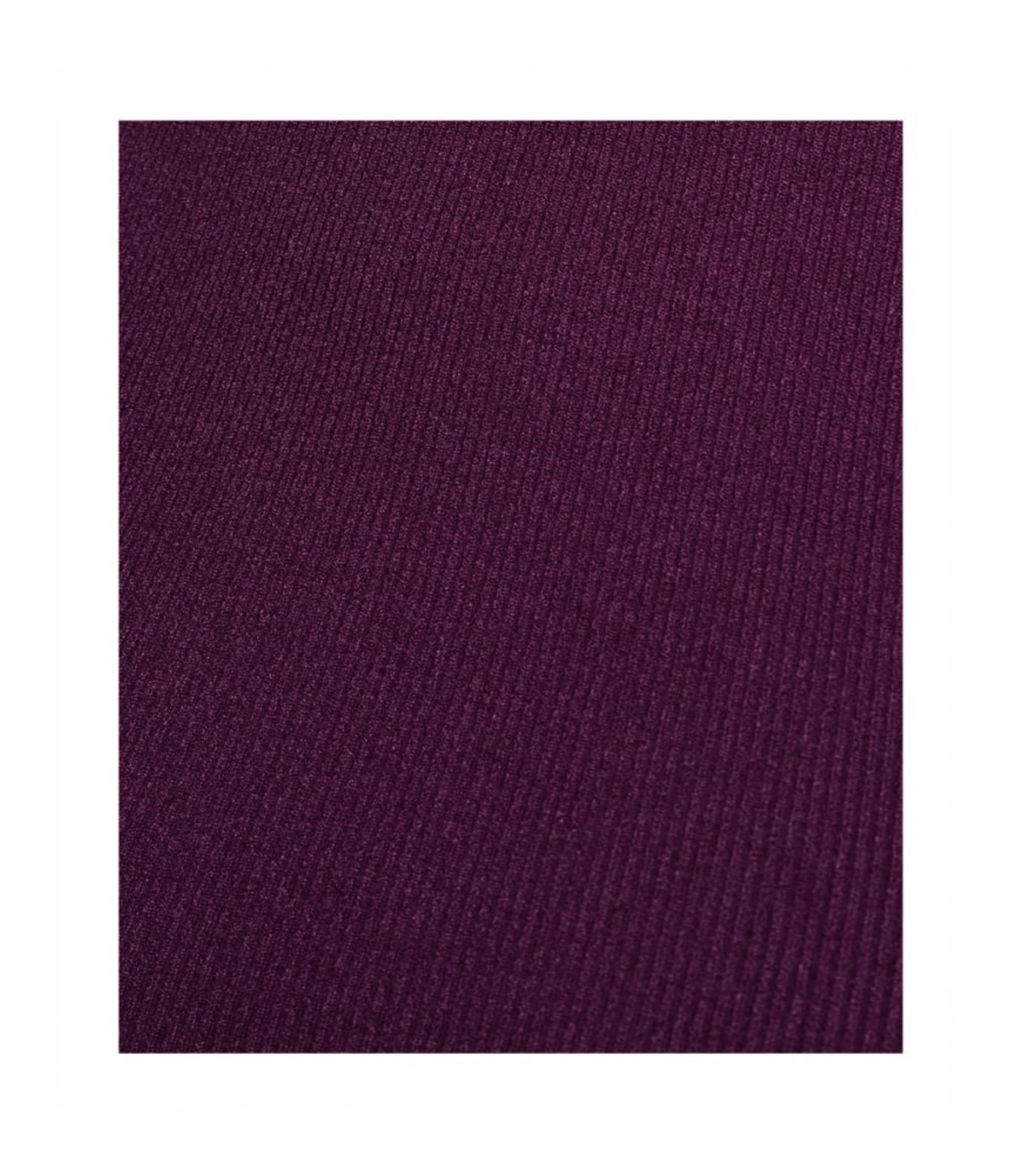 TOP SPORTIVO VIVI SHINY RIBBED PLUM - SEAMLESS