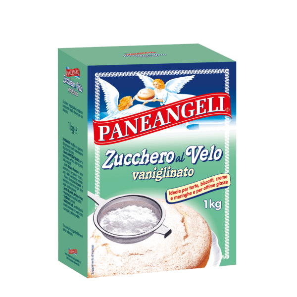 PANEANGELI ZUCCHERO A VELO Vanigliato Senza Glutine per dolci 1kg