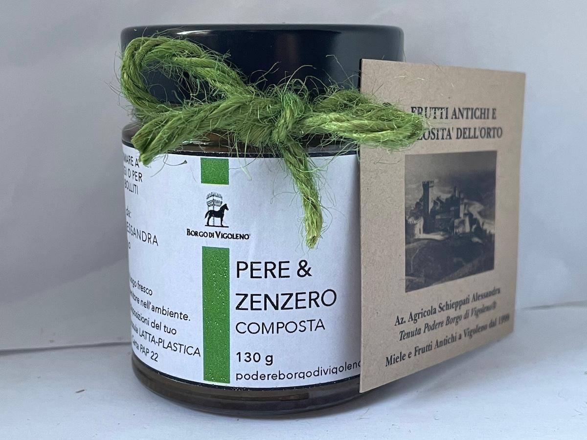 00C5B - Composta Pere & Zenzero 130g