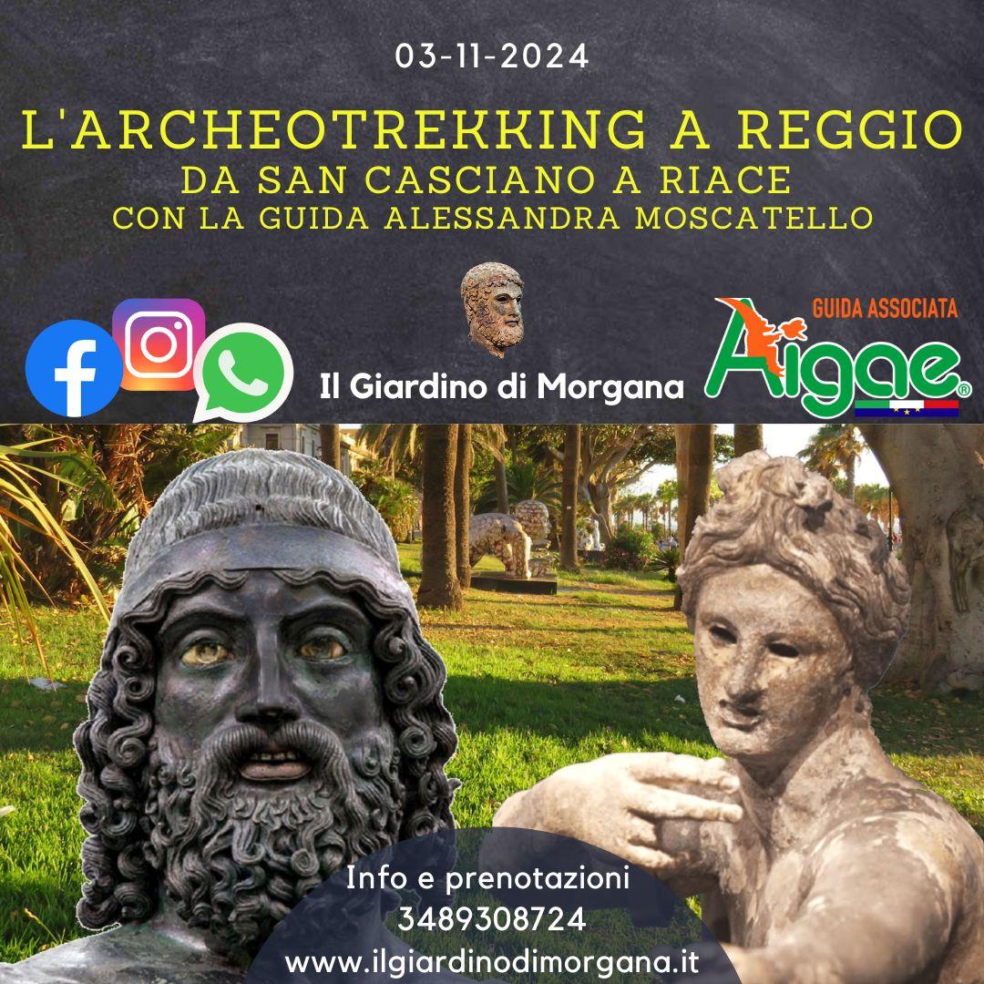 L'archeotrekking a Reggio, da San Casciano a Riace con la guida Alessandra Moscatello