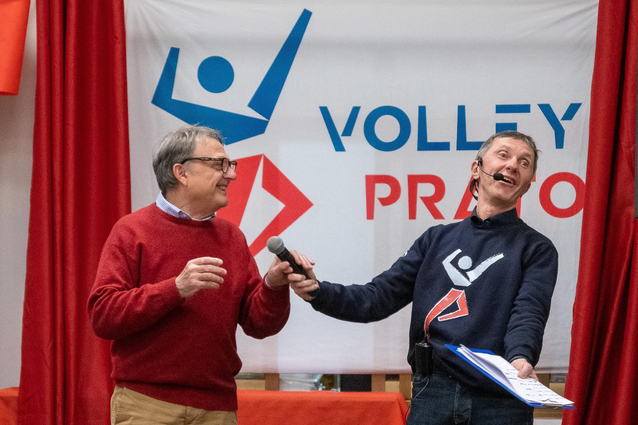 La cena di Natale del Volley Prato e gli auguri della società - Intervista al Presidente