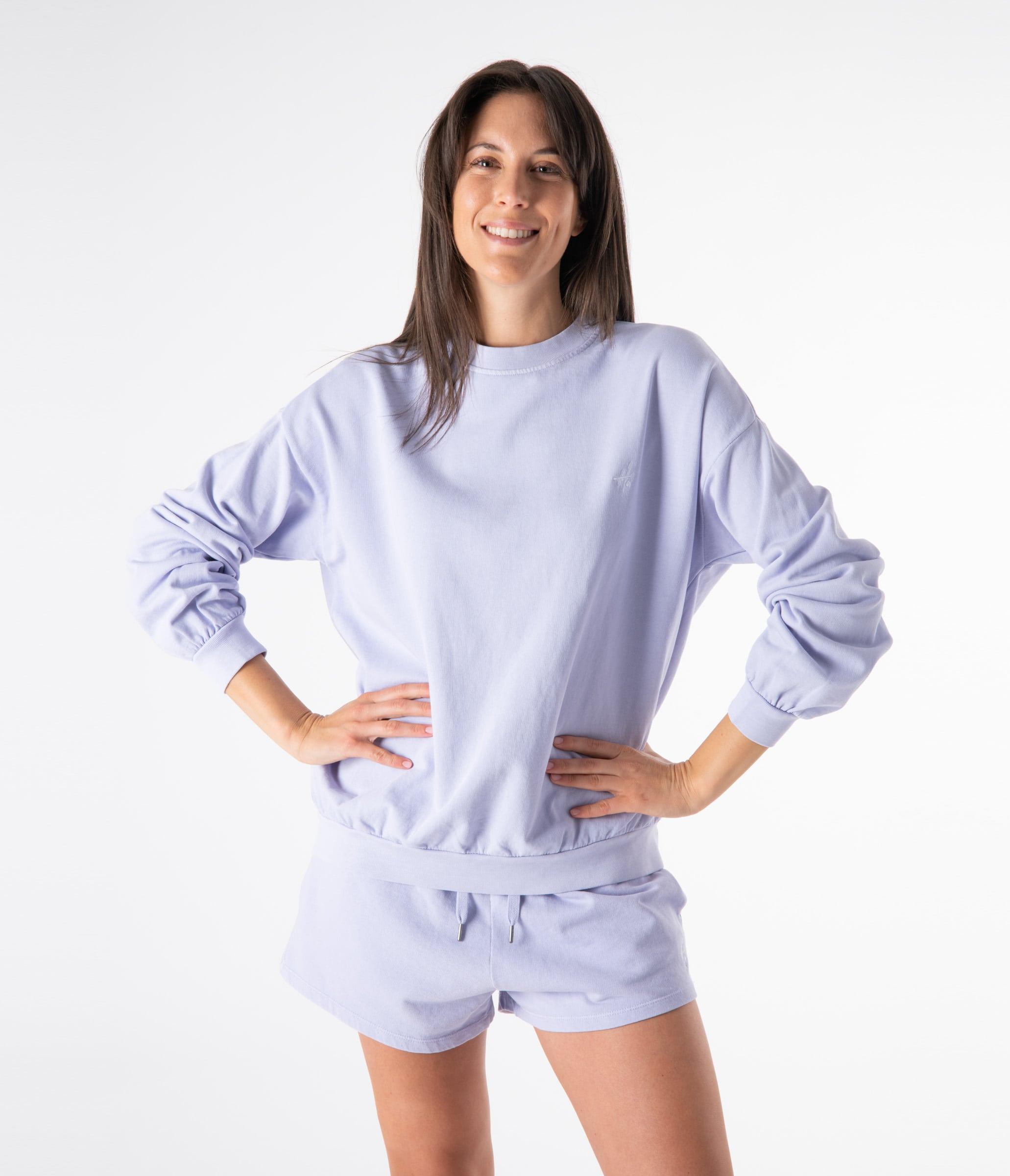 FELPA GIROCOLLO MIA OVERSIZE – LILIAC