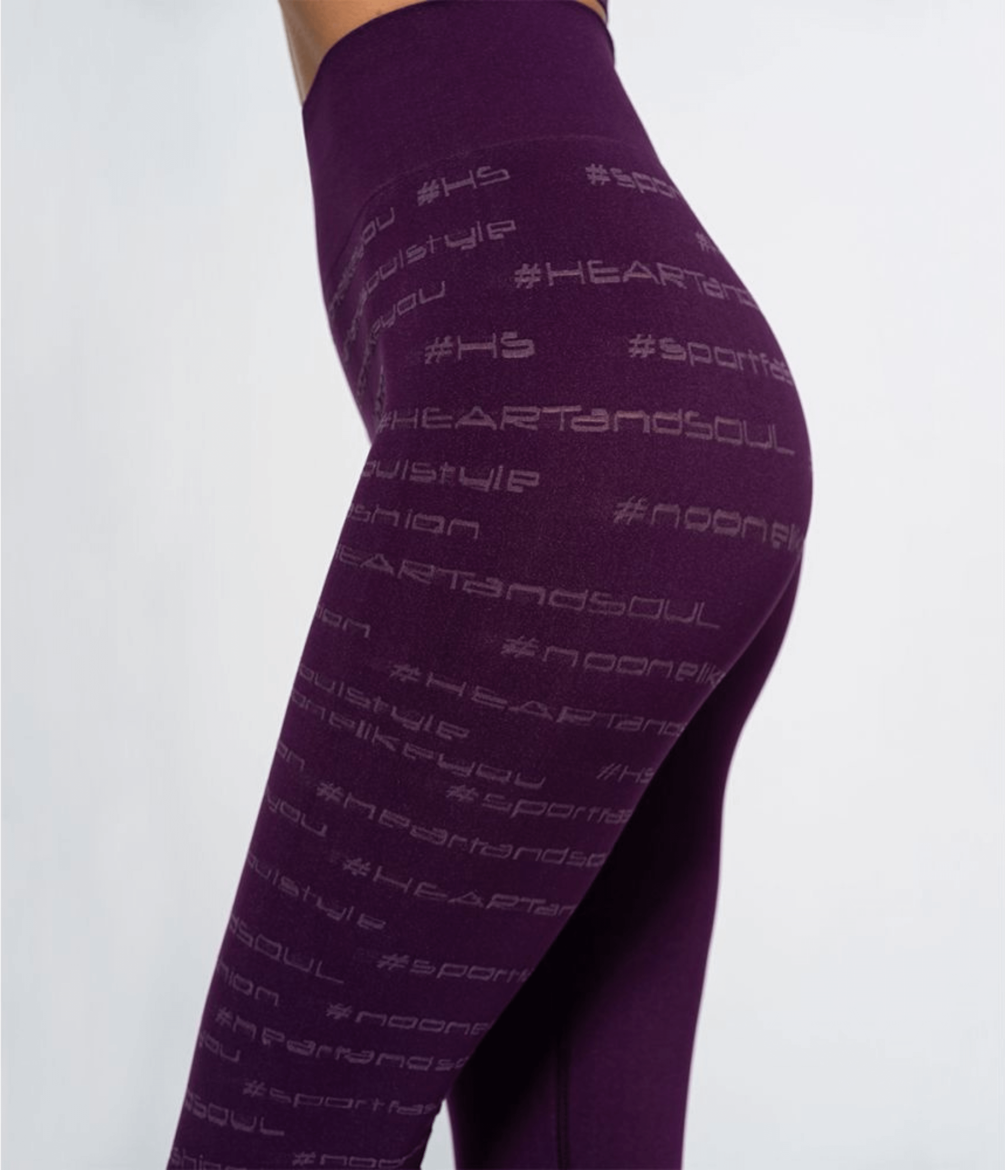 LEGGINGS HUTTON PERGAMENA PURPLE - SEAMLESS