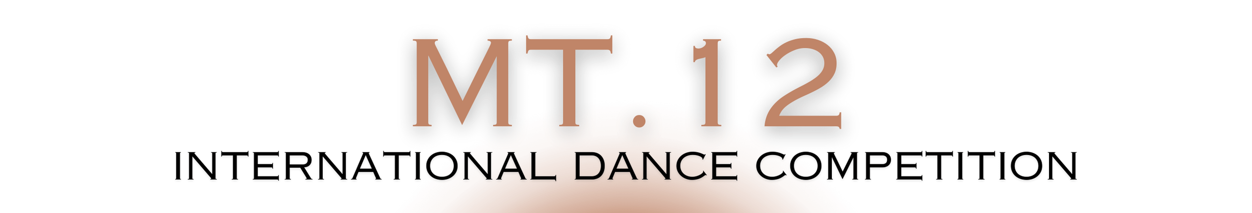INTERNATIONAL DANCE COMPETITION MT.12