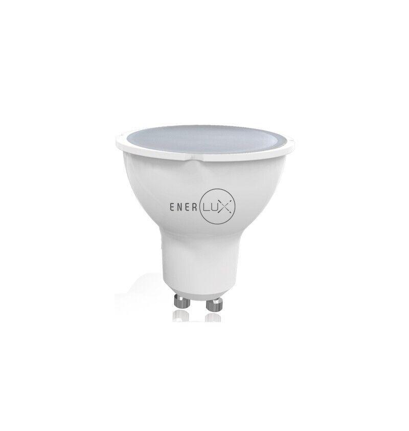 Faretto pack 5 led Enerlux energy-saving lamp Bianco caldo 7 W GU10 A+ LED