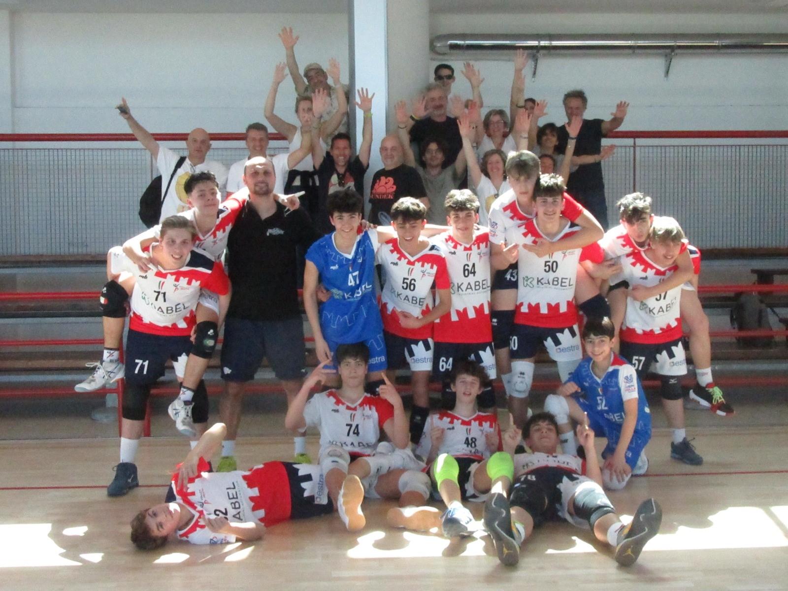 Under 15 Regionale: bella vittoria del Volley Prato Blu al Lido di Camaiore
