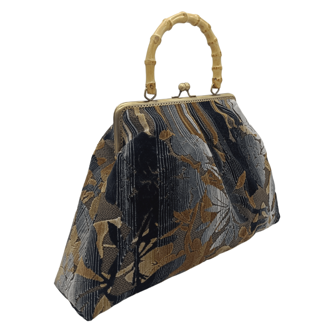 Borsa in Velluto Jacquard