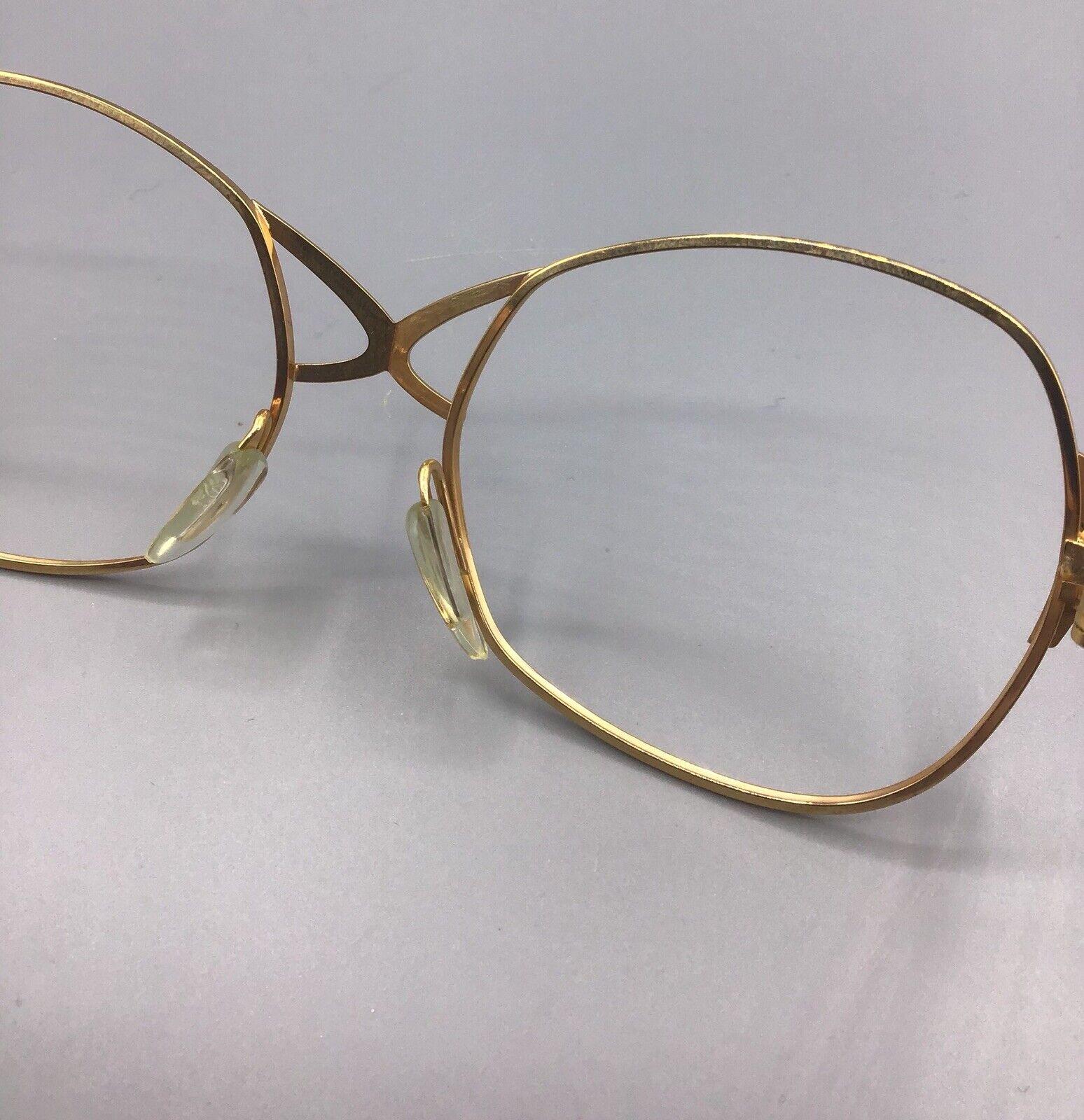 ViennaLine occhiale vintage gold frame eyewear brillen lunettes model 130-5 frame Austria