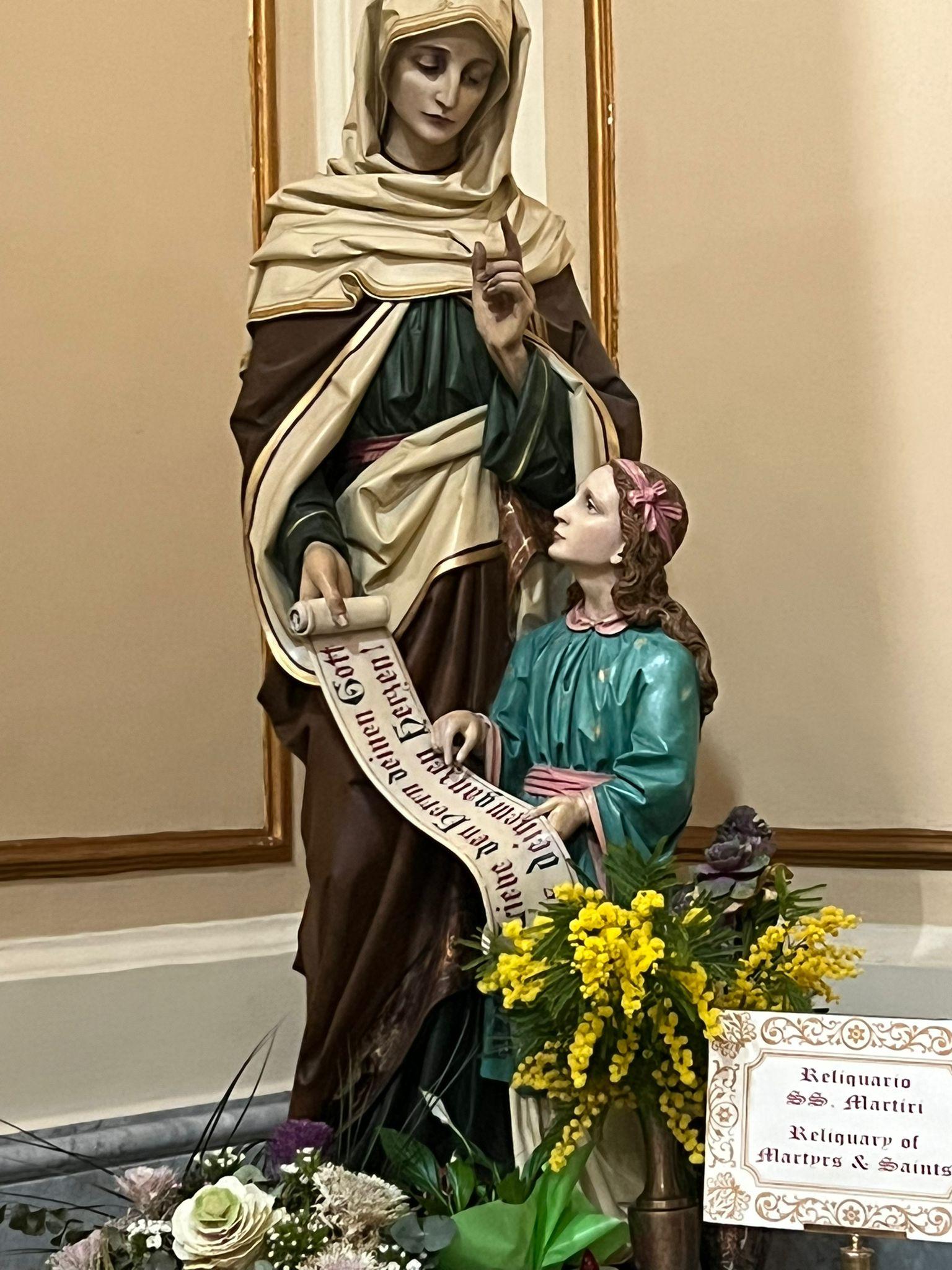 Sainte Anne avec Marie enfant