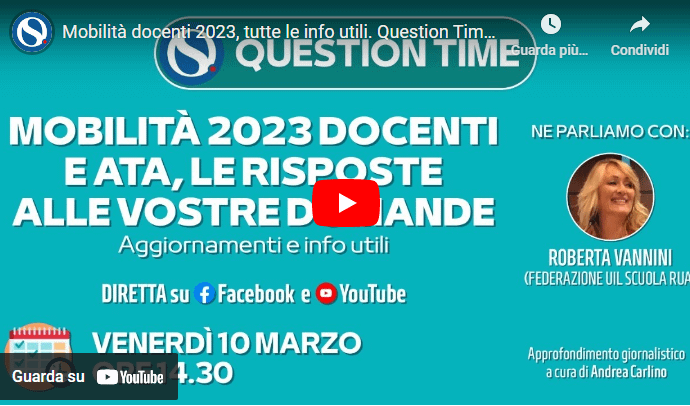 Mobilità Docenti E Ata 2023, Novità E Regole: Le Risposte Alle Vostre ...