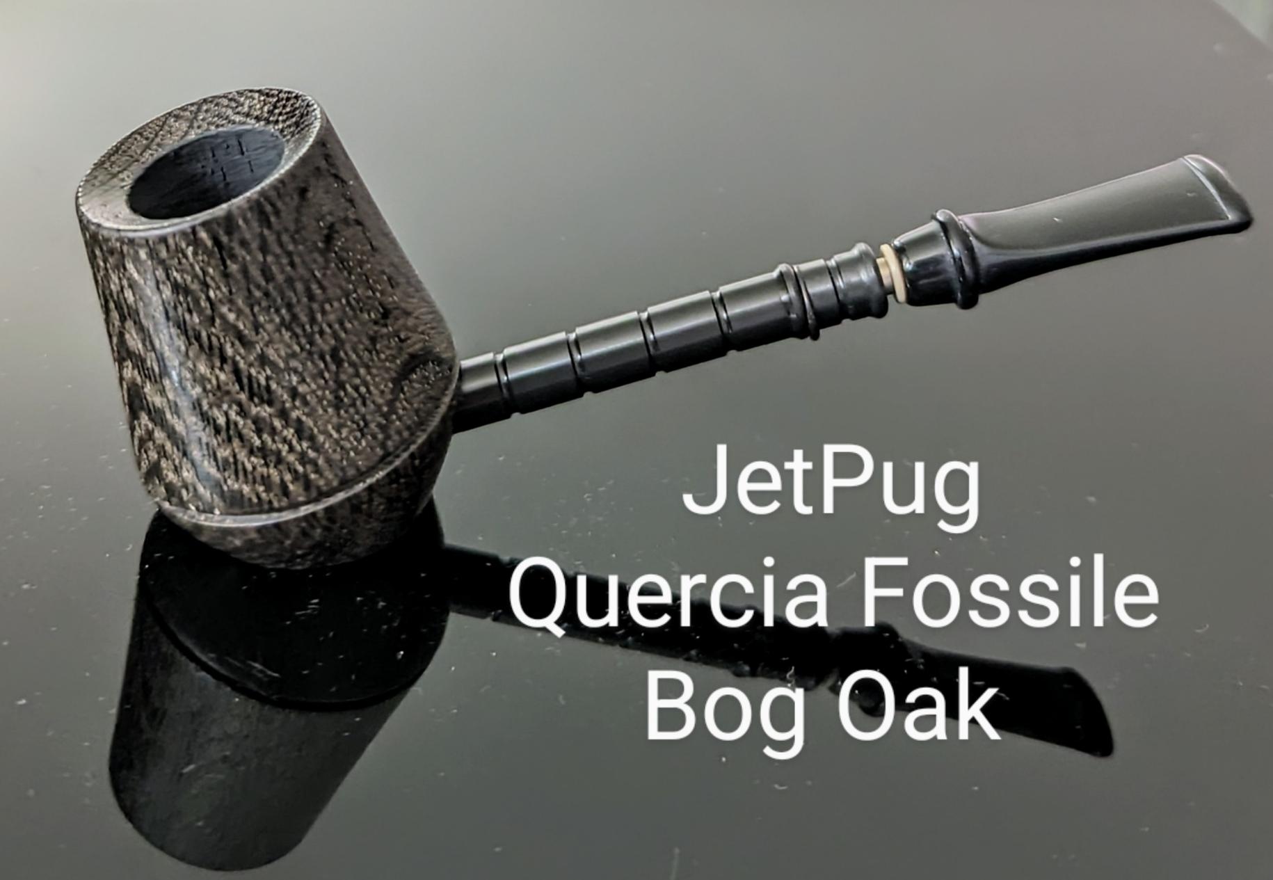 Job Pipe Jetpug In Quercia Fossile ("Morta - Bog Oak")