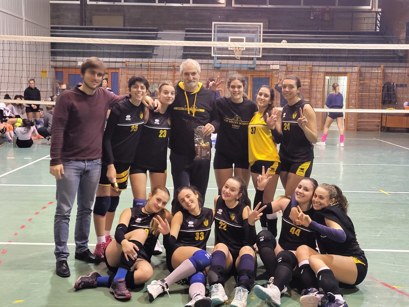 La nostra Seconda Divisione continua a battere il Volley Club Cesena.