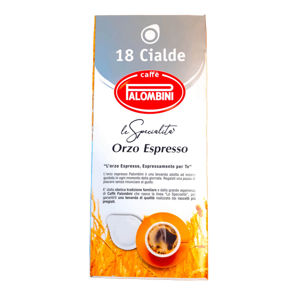 Orzo Espresso in cialda - Caffè palombini - Box da 18 cialde