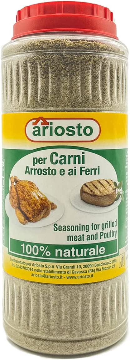Ariosto Arrosto, Condimenti, per Carni Arrosto e ai Ferri, Vaso, 1 kg