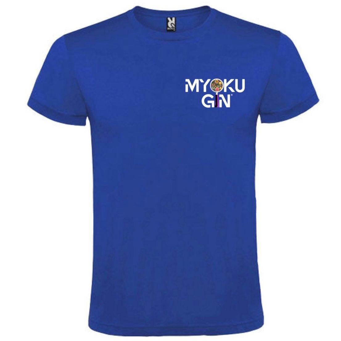 T-shirt Myoku Gin colore blu