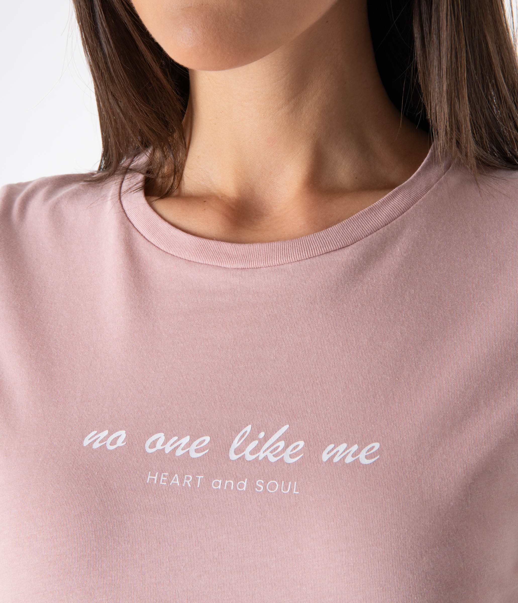 T-SHIRT MANHATTAN – NO ONE LIKE ME – ROSE