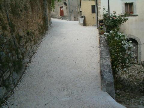 Progetto rifacimento strade in centro storico