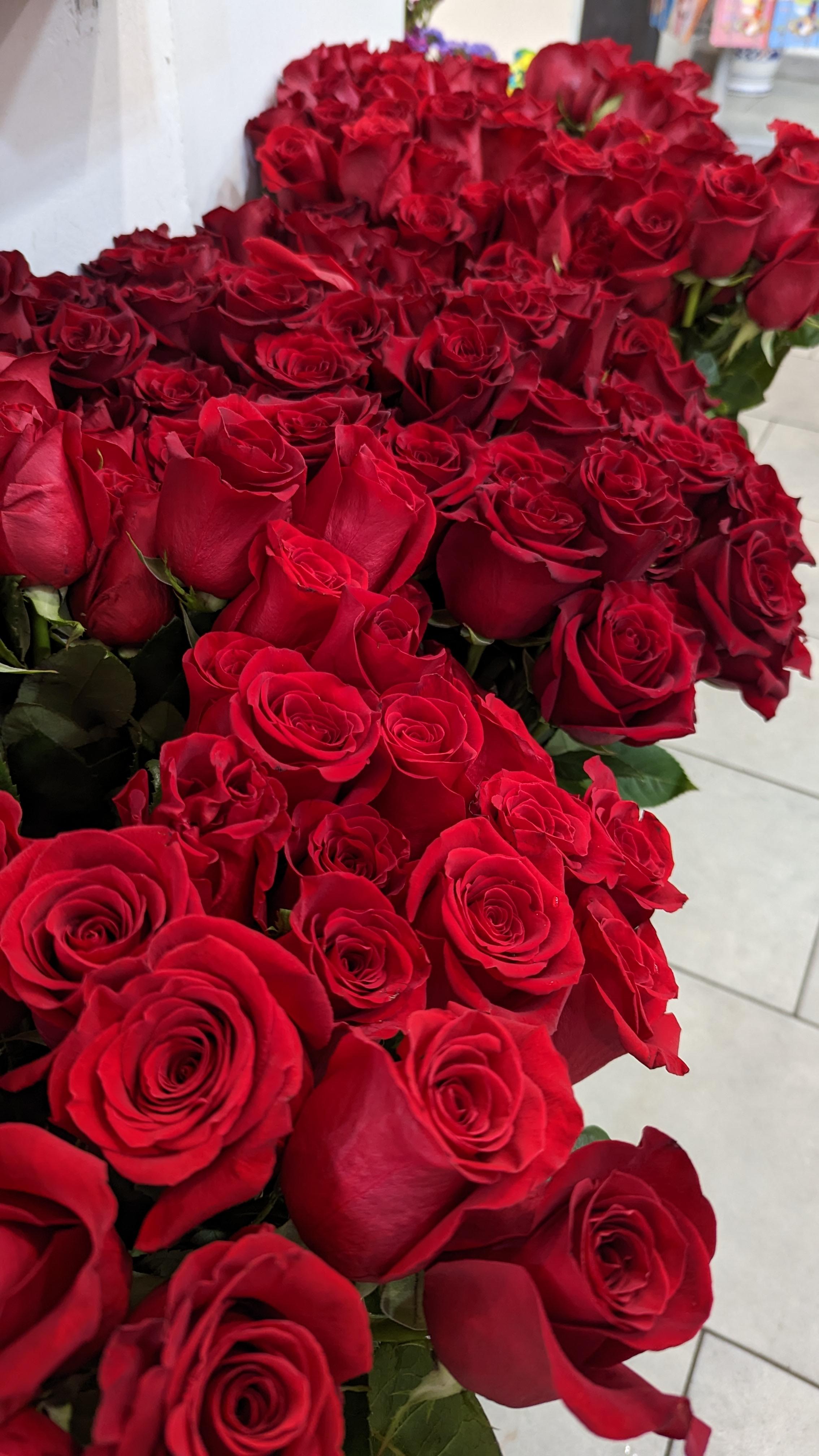 fascio di rose rosse top quality