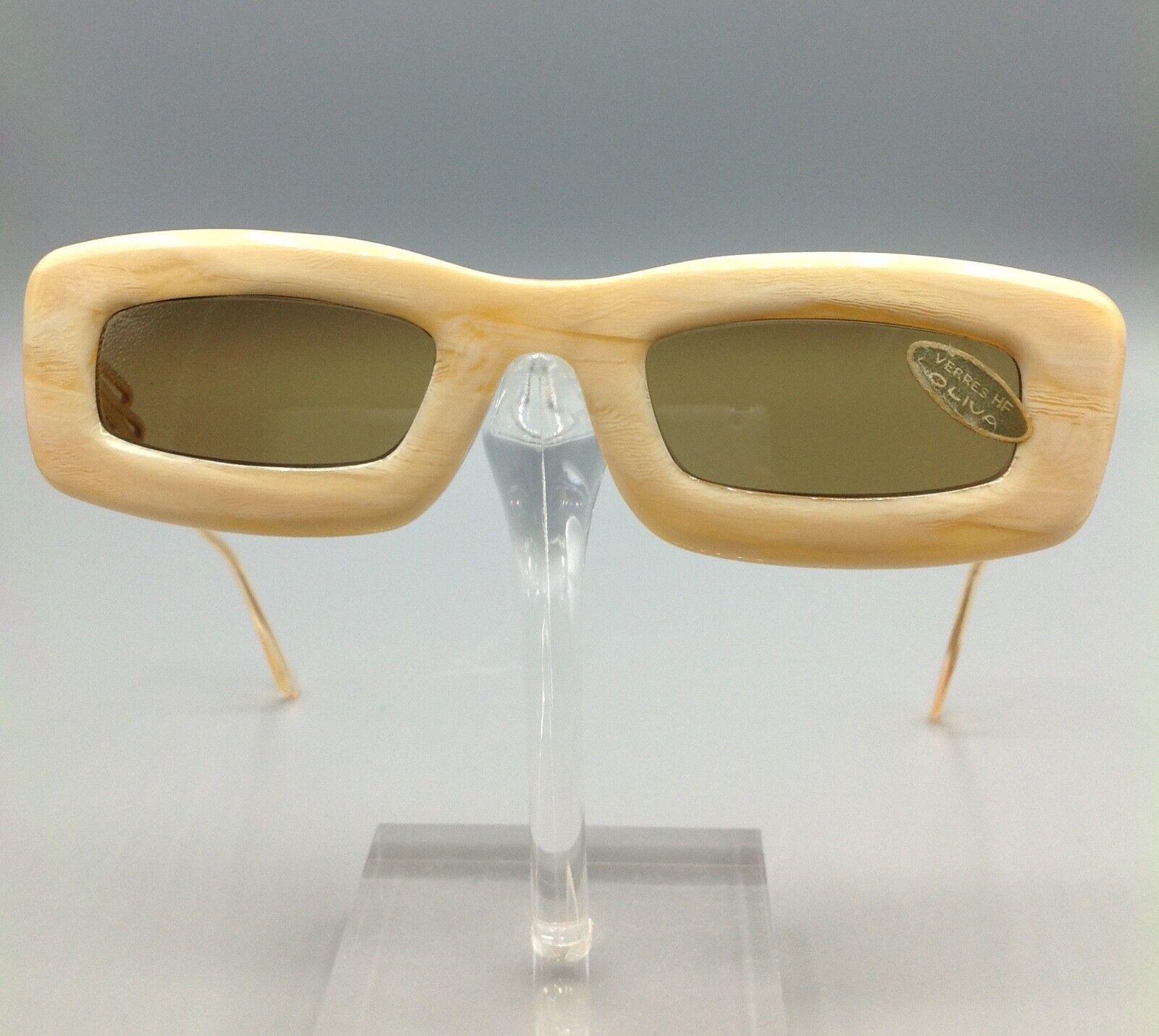 Vintage Essel 78.31 Verres HF Oliva sunglasses occhiale Lunettes Sonnenbrillen